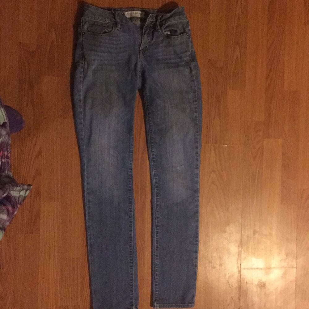 Size 1, regular skinny jeans from denim co.